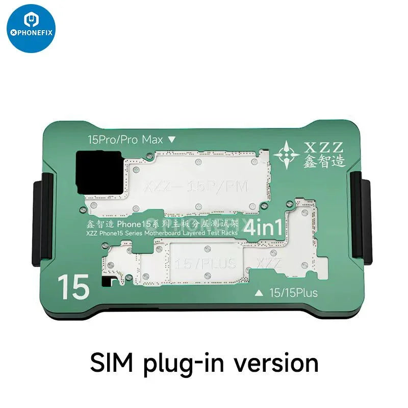 PHONEFIX Estructura de prueba por capas para la placa base del iPhone X-16 Pro Max, dispositivo de separación de PCB con construcción precisa y diseño por capas.