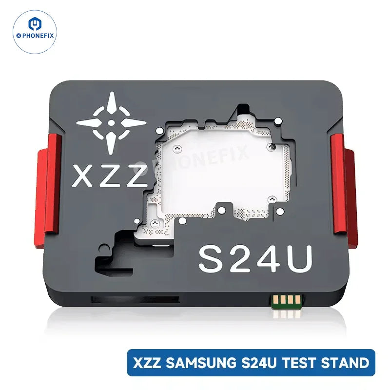 PHONEFIX XZZ, bastidor de prueba de placas base por capas para iPhone X a 16 Pro Max, dispositivo de separación de PCB para pruebas y reparaciones.