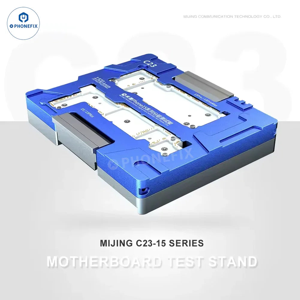 PHONEFIX MJ C18 C20 C23 C24 motherboard test fixture for iPhone X through 16 Pro Max, PCB separating fixture for repair testing
