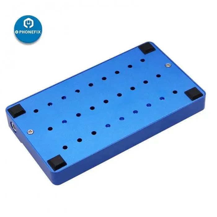 PHONEFIX 120X pre-heating station for iPhone BGA CPU desoldering, PCB soldering tool with digital temperature control.