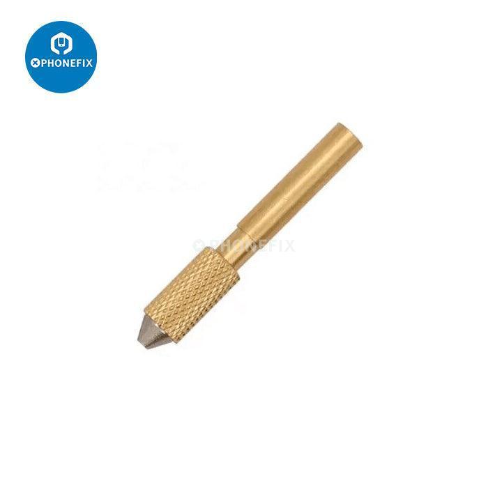 Phonefix 936 PCB soldering iron with heating scraper for UV glue removal, 60W, 110V, used for precise electronics repair.