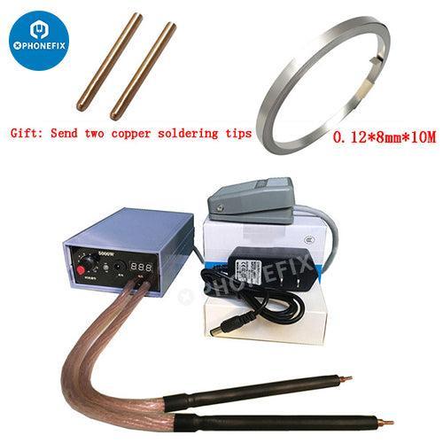 PHONEFIX DH20Pro portable spot soldering machine with quick release pen for PCB soldering, compact and easy-to-use soldering tool.