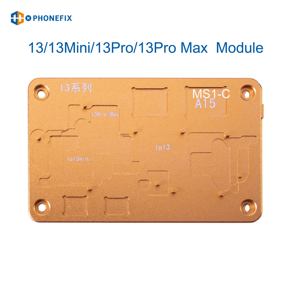 PHONEFIX Multifunctional desoldering station for iPhone X-16PM, a PCB soldering tool with precision tips and digital controls.