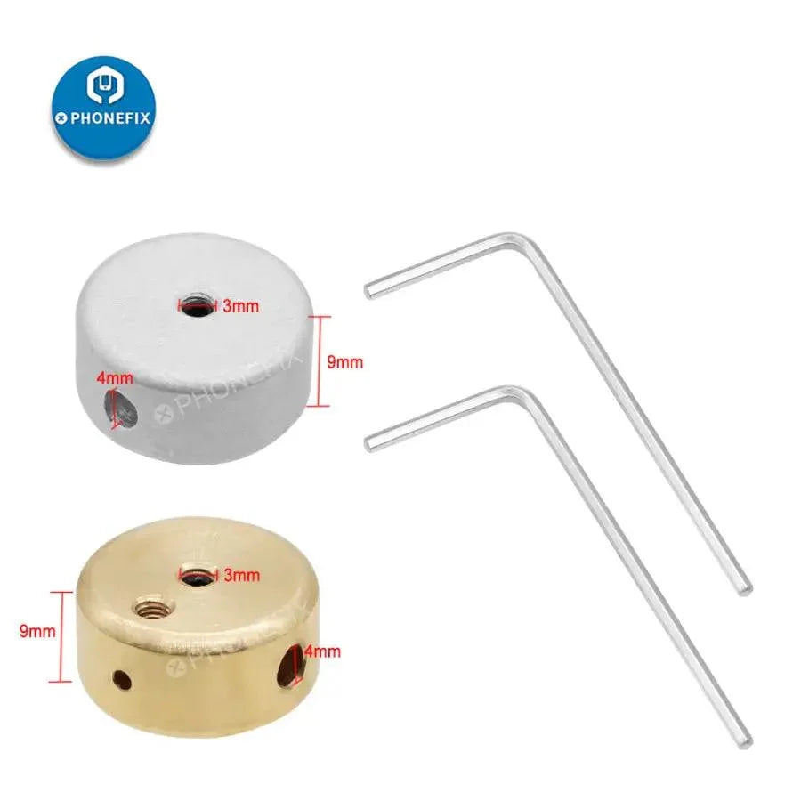Small chip pre-heating mini head for JBC C210 C245 soldering iron tips, compatible with PHONEFIX PCB soldering tools.