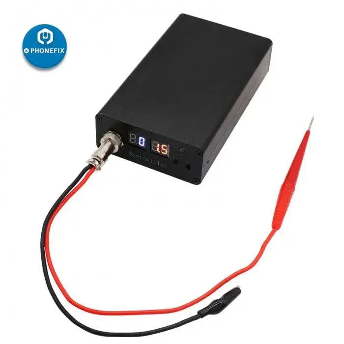 PHONEFIX Fonekong Shortkiller Box PCB soldering tool for short circuit repair, designed for precise circuit burning and troubleshooting.