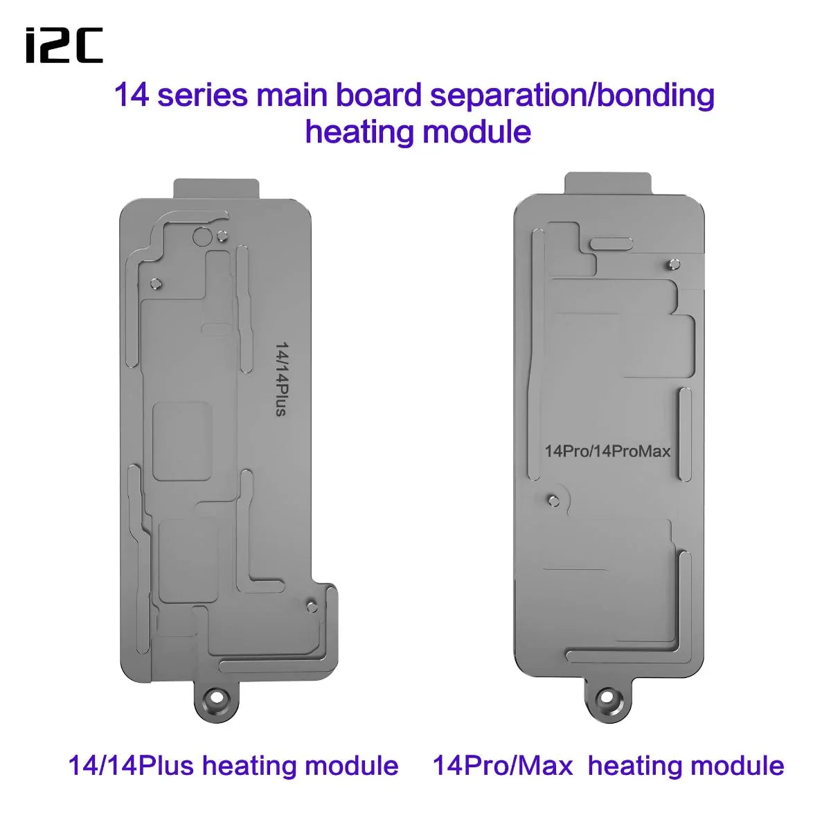 PHONEFIX i2C-Welder intelligent desoldering platform for iPhone X-14 Pro Max PCB soldering tools, featuring multiple functions.