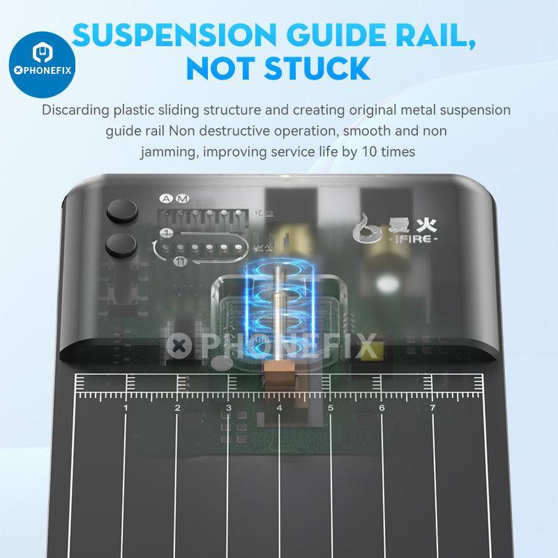 PHONEFIX MC1 Mini Spot Welding Machine for iPhone battery flex repair, compact PCB soldering tool with precision welding capabilities
