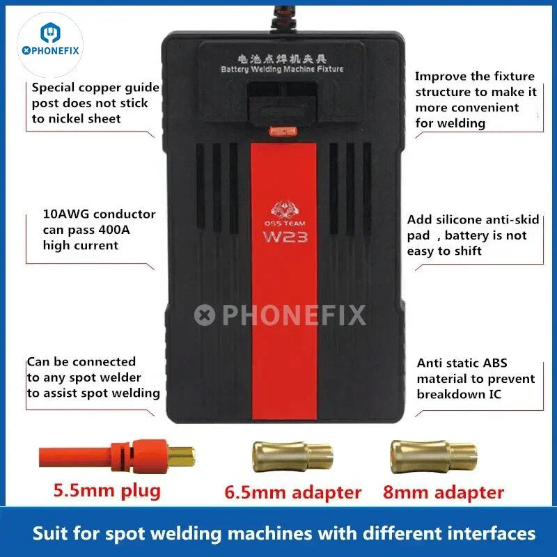 PhoneFix Relife RL-936WF battery spot welding machine fixture for PCB soldering tools, shown in OSSW23.jpg