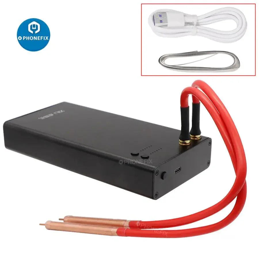 3GOA Portable Spot Welder 650A for DIY battery repair and PCB soldering, featuring compact design by PHONEFIX.