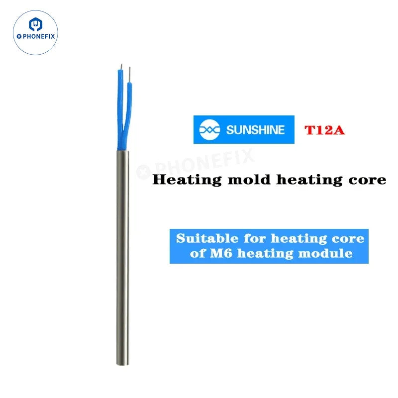 PHONEFIX SS-T12A desoldering pre-heating station for iPhone motherboard, with heating core for PCB soldering and rework.