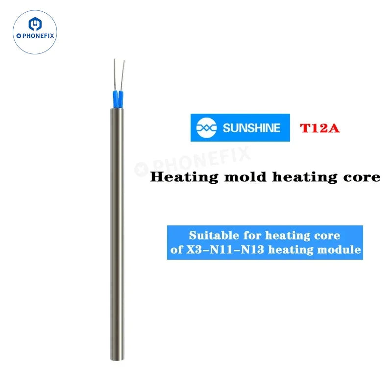 PHONEFIX SS-T12A desoldering pre-heating station for iPhone motherboard, a PCB soldering tool with heating and desoldering features.