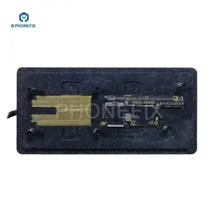PhoneFix PPD120 desoldering rework station for CPU IC chips, PCB soldering tool for iPhone 5 and 7P motherboard repair.