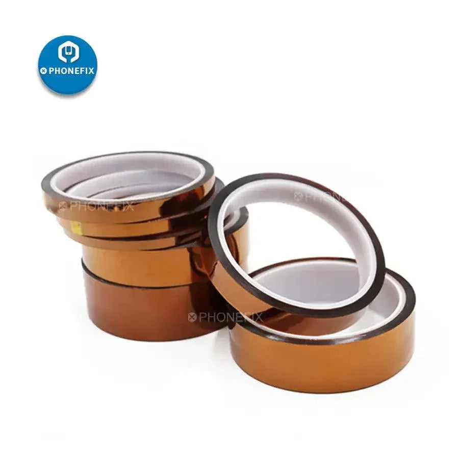 Polyimide heat resistant adhesive tape for phone BGA soldering, used as phone consumables by PHONEFIX.