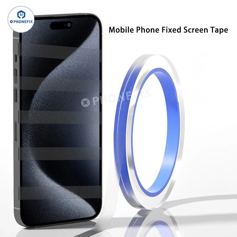 PHONEFIX MECHANIC S2 fixed screen tape for phone LCD back cover assembly, includes tool for repair and installation.
