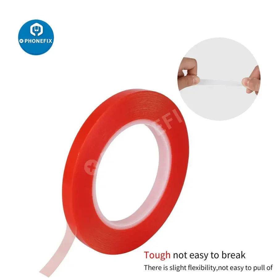 PhoneFix heat-resistant double-sided adhesive tape for phone repair, 5/10mm thick, used for securing components during repairs.