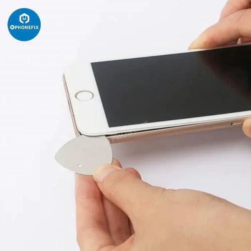 10-in-1 stainless steel spudger pry opening tool for phone disassembly, versatile phone repair tool from PHONEFIX.
