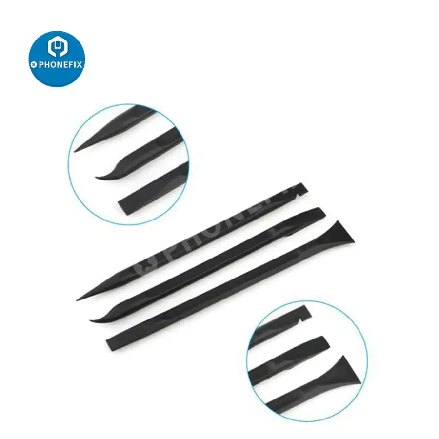 10-piece PHONEFIX plastic crowbar phone repair tool kit with opening tools for disassembling smartphones.