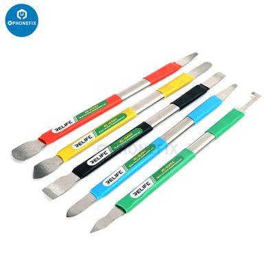 PhoneFix RL-049A multi-function prying knife with double-headed design for phone opening and scraping tasks.