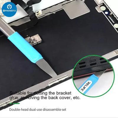 PhoneFix RL-049A multi-function prying knife with double-headed design for phone opening and scraping tasks.