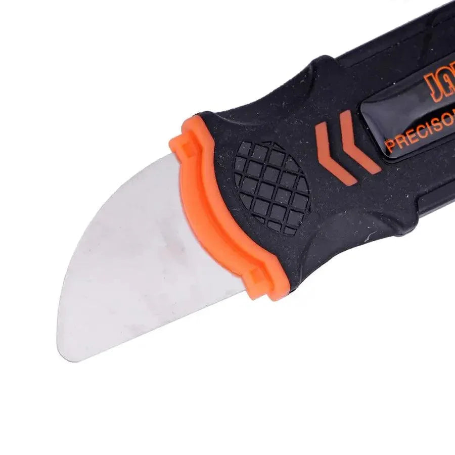 PhoneFix Jakemy JM-OP12 dual-head flexible opening prying tool for phone repair, with two ergonomic prying tips for device opening.