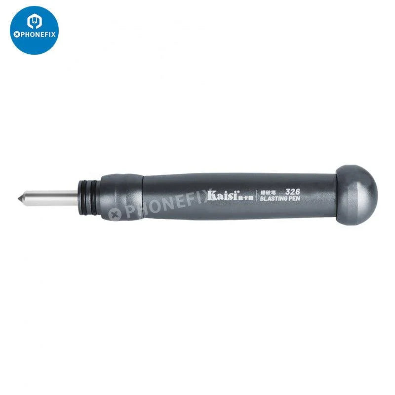 PhoneFix Kaisi 326 back cover frame blasting pen, mobile phone glass repair tool for opening and repair work.