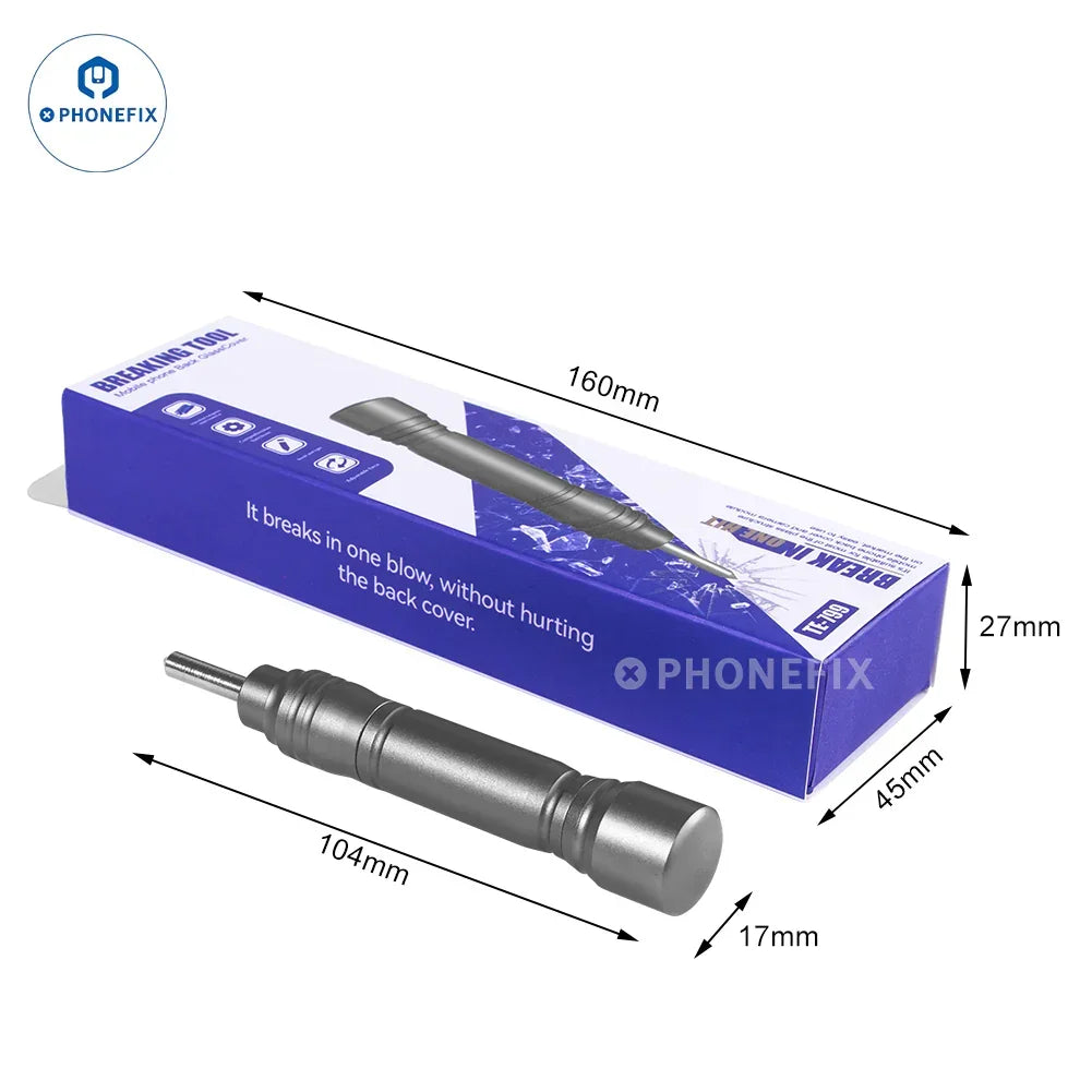 PhoneFix Kaisi 326 back cover frame blasting pen, a mobile phone glass repair tool for opening and repairing phone covers.