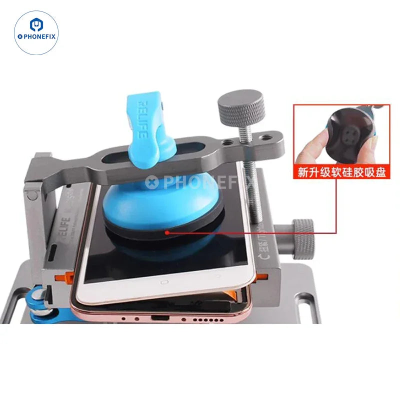 PhoneFix LCD screen dismantling tool with powerful suction cup for opening phones and tablets. Durable and easy to use.
