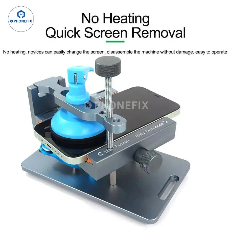 PHONEFIX LCD screen dismantling suction cup tool for phone and tablet opening, powerful grip for easy screen removal.