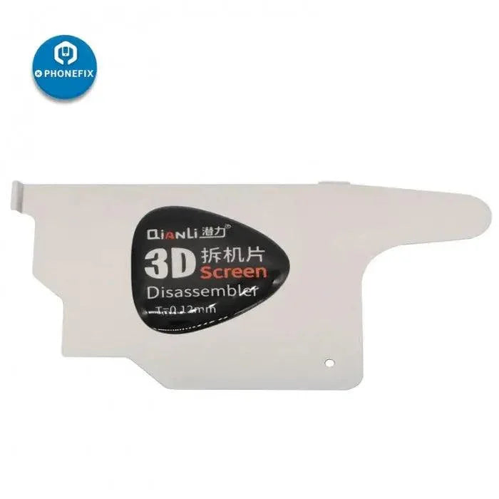 PhoneFix Qianli Ultrathin 3D Steel Screen Disassembler Pry Blade for opening smartphones and disassembling screens.