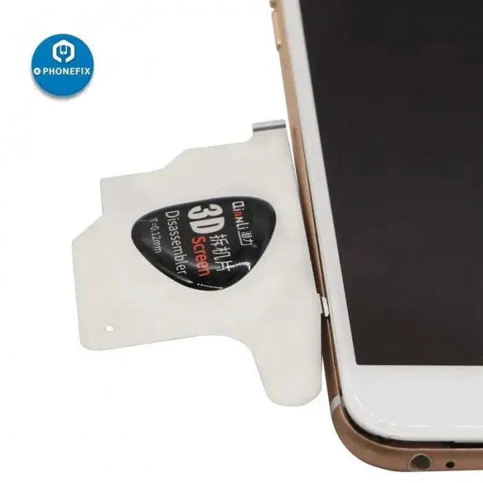 Qianli Ultrathin 3D Steel Screen Disassembler Phone Opening Pry Blade for phone repair, designed by PHONEFIX.