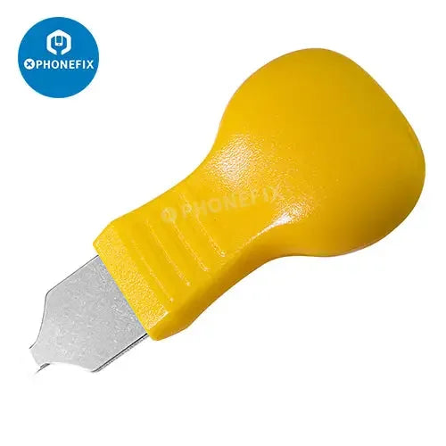 Set of three PHONEFIX short handle pry and scraper tools for phone repair disassembly, designed for opening and disassembling devices.