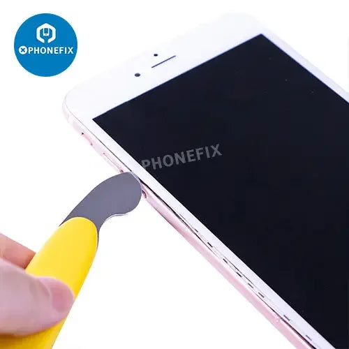 PhoneFix short handle pry and scraper tools for phone repair, 3-piece set for disassembly and opening devices.