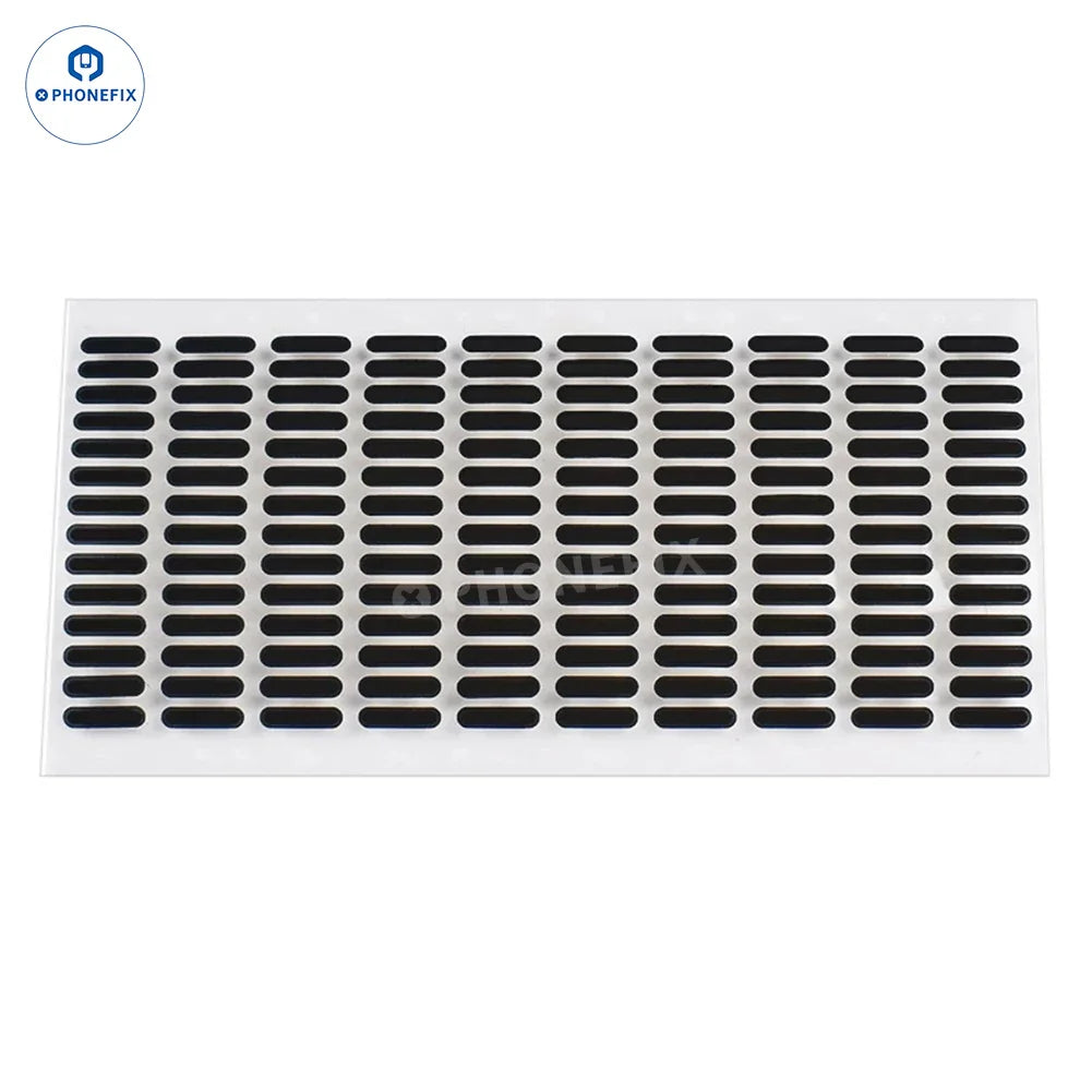 PHONEFIX universal phone dustproof net speaker earpiece sticker covering speaker area in a close-up view