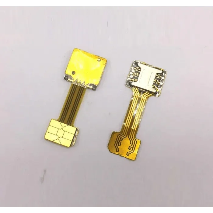 PHONEFIX SIM slot dual extension cable for nano, micro, and mini SD cards, phone accessory for easy card extension.