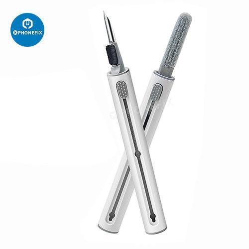 Stylo de nettoyage PHONEFIX avec brosse douce pour AirPods, téléphones et ordinateurs portables, pour un nettoyage et un entretien efficaces.