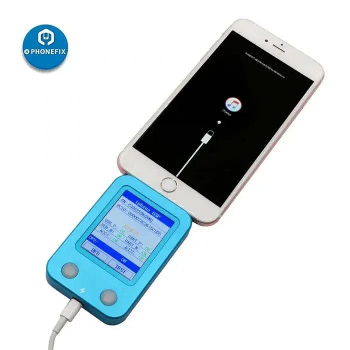 PHONEFIX JC U2 Tristar Tester Box for iPhone U2 IC faults, fast testing tool for phone repair technicians.