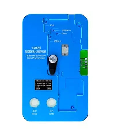 PhoneFix JC Baseband EEPROM chip programmer for iPhone X to 16 Pro Max, used for repairing baseband and firmware issues.