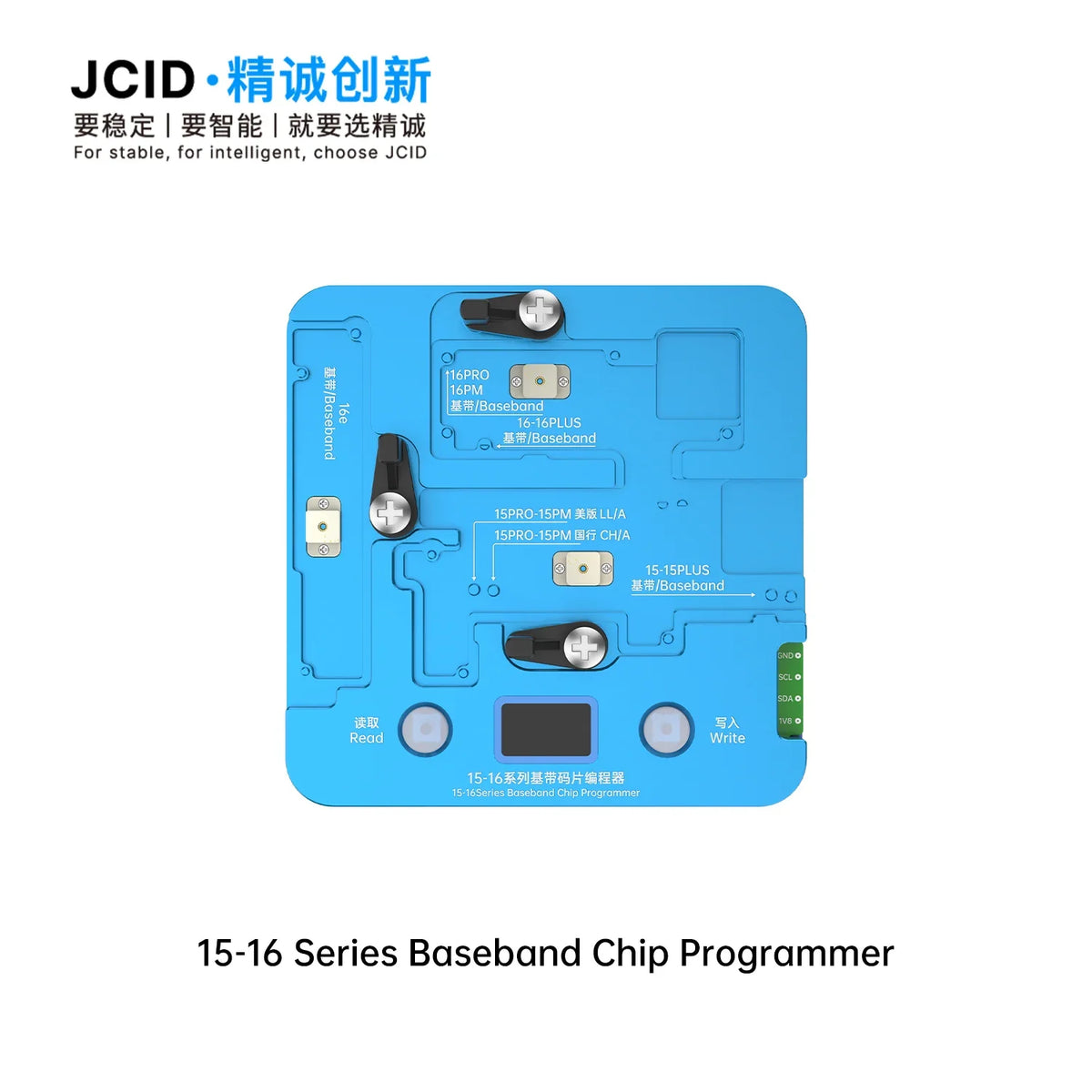 PHONEFIX JC Baseband EEPROM Chip Programmer for iPhone X to Pro Max, used for repairing and reprogramming phone basebands.