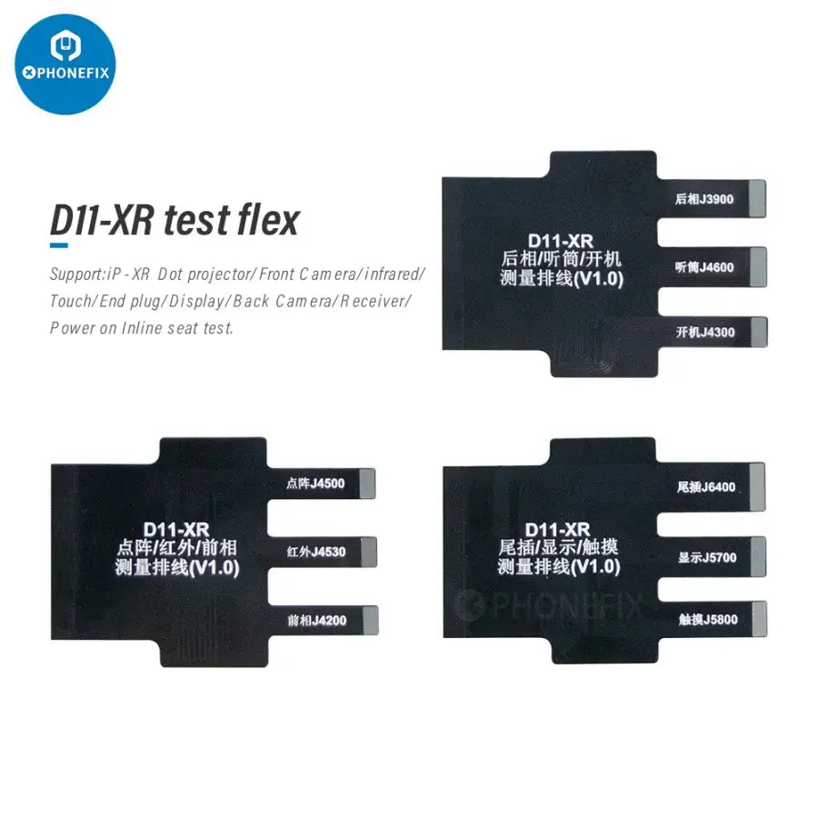 PHONEFIX JCID-D11 multifunctional digital detector for phones with intelligent maintenance drawings, used for phone programming and diagnostics.