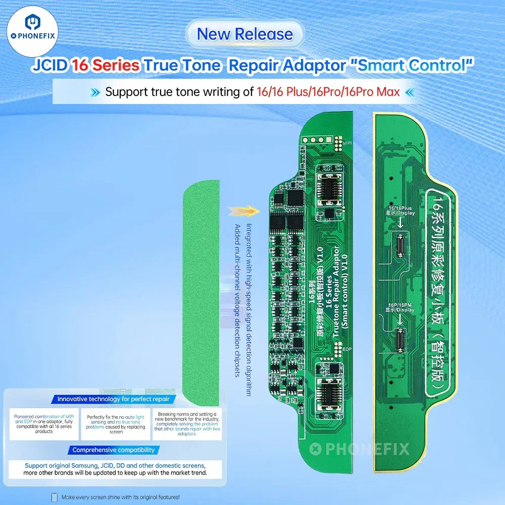 PHONEFIX JCID V1S PRO phone programmer for BGA315, BGA110, BGA70 chips used in iPhone and iPad repair.