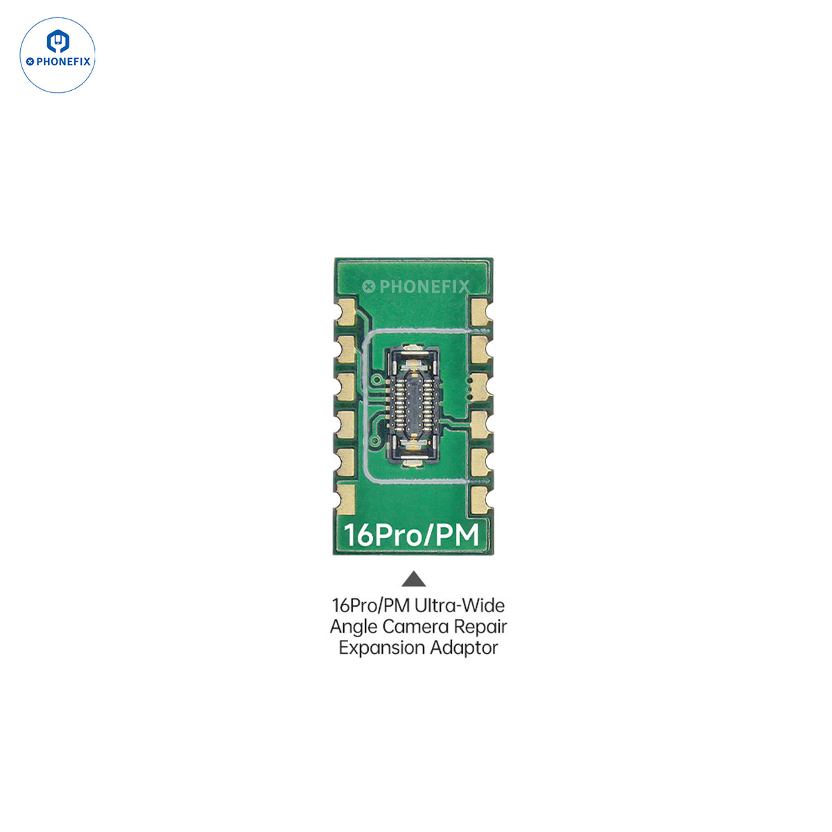 PHONEFIX JC V1SE phone programmer for iPhone screen, battery, and Face ID repair, shown with ultra-wide angle camera view.