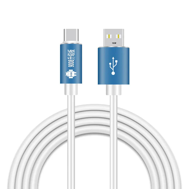 PhoneFix EDL Cable Open Port 9008 with BL locks for Qualcomm phones, used in phone unlocking and repair tools.