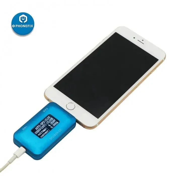 PhoneFix DCSD Alex Cable for iPhone and iPad DFU mode, engineering cable with serial port for unlocking tools.