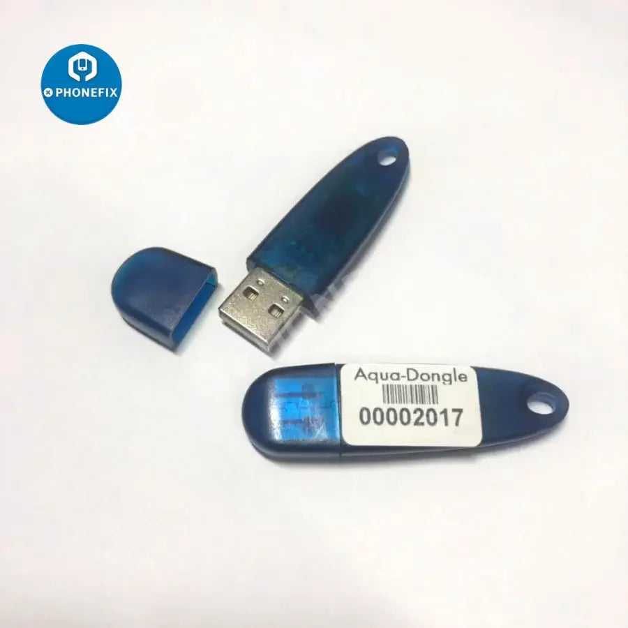 Aqua Dongle by PHONEFIX for Asus models, Android Auto manual detection tool for phone unlocking and troubleshooting.