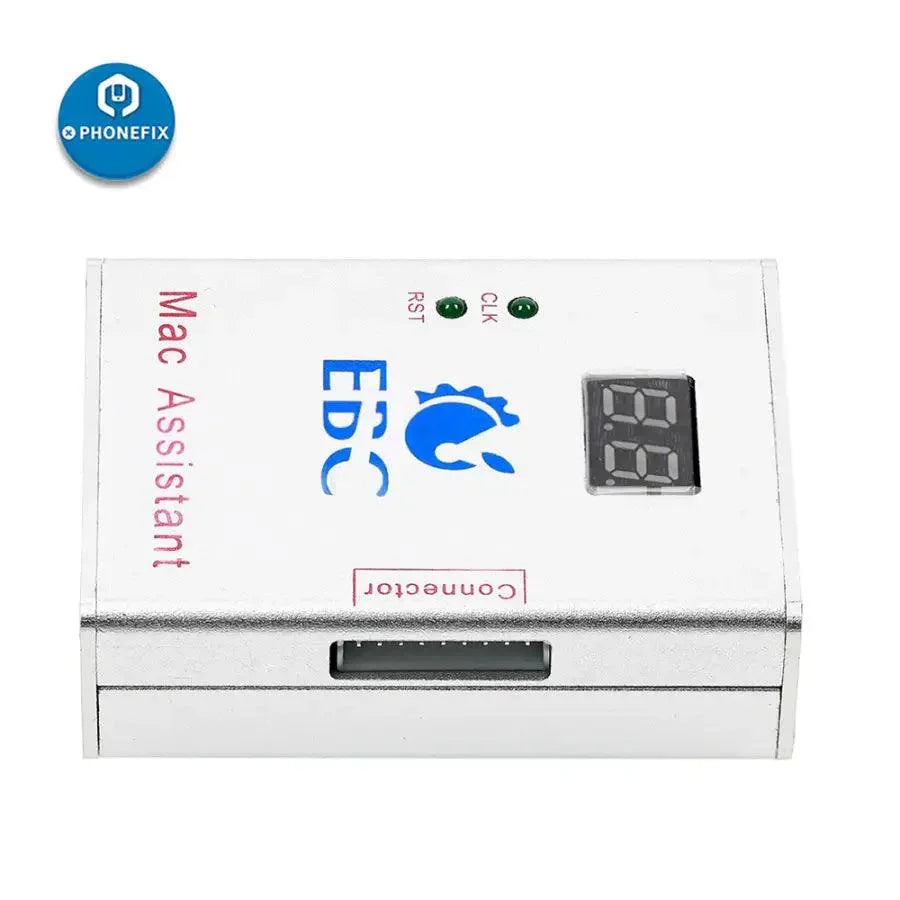 PHONEFIX EBC-820 Mac Assistant pour MacBook : outil de diagnostic de carte mère PCB utilisé pour la réparation des cartes de circuits imprimés MacBook.