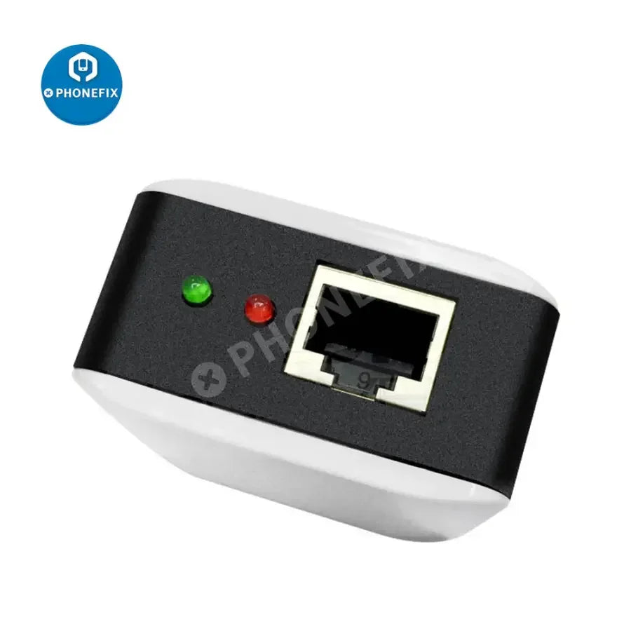 Boîtier PhoneFIX GSM pour la réinitialisation de l'IMEI des téléphones portables et la réparation des comptes Google, utilisé comme outil de déverrouillage de téléphone.