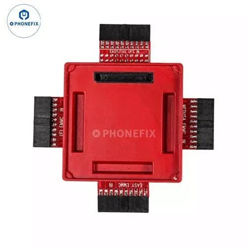 PHONEFIX ICFRIEND E-Mate X 13-in-1 BGA socket for phone EMMC IC, used in phone unlocking tools and repair.