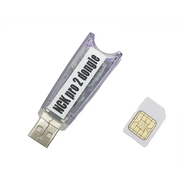 PhoneFix NCK Pro Dongle and UMT Service Tool for smartphone flashing and unlocking, used for unlocking and servicing mobile phones.