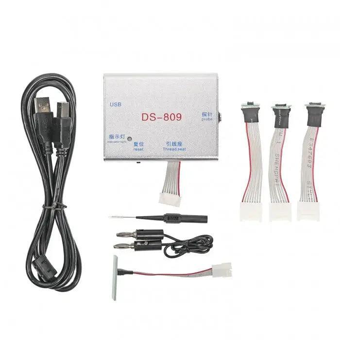 Mini DS-809 MAC phone unlocking tool box by PHONEFIX for PIN and EFI password unlocking, used for phone repair.