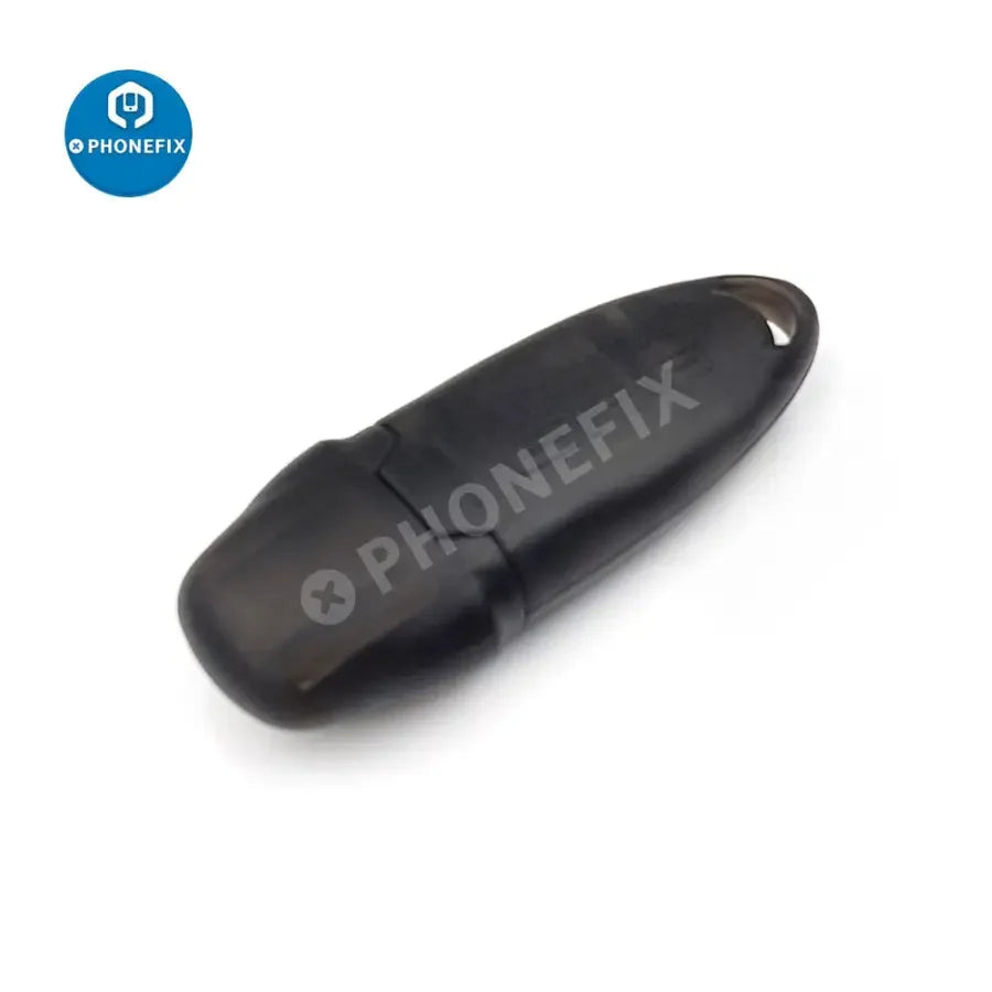 Furious Gold USB Dongle FG Key Lite for phone unlocking by PHONEFIX, showing the compact device connected for activation.